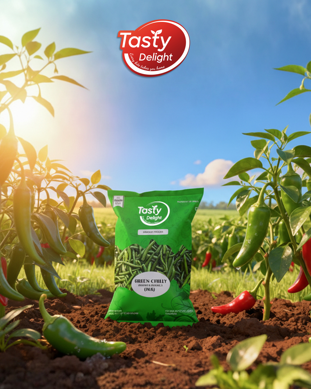 green chilly tastey delight