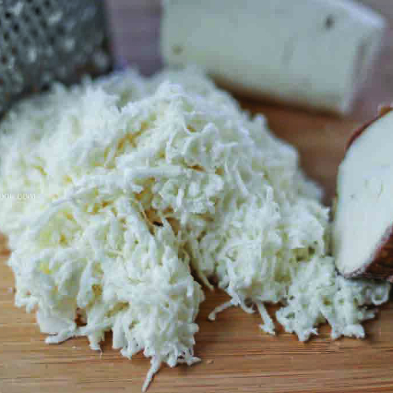 grated cassava