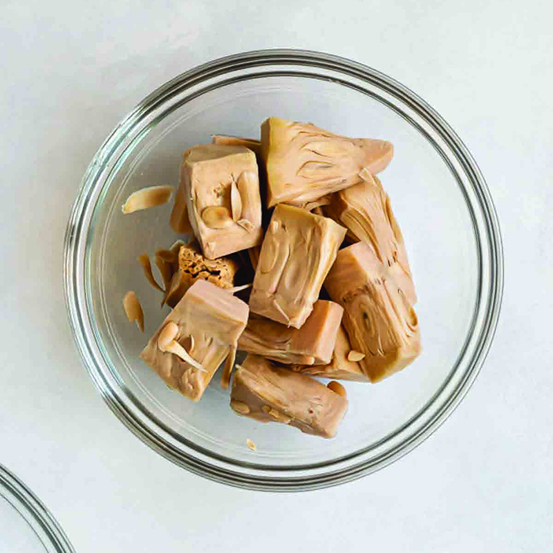 tender jack fruit chunks