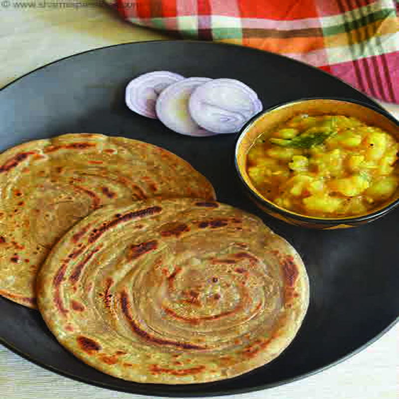 wheat porotta