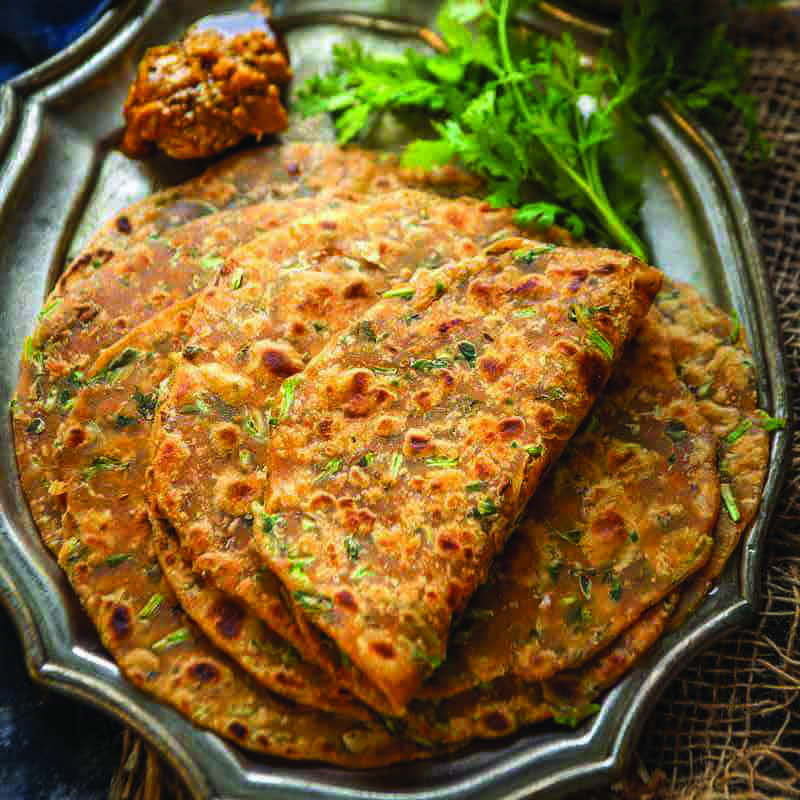 methi-paratta